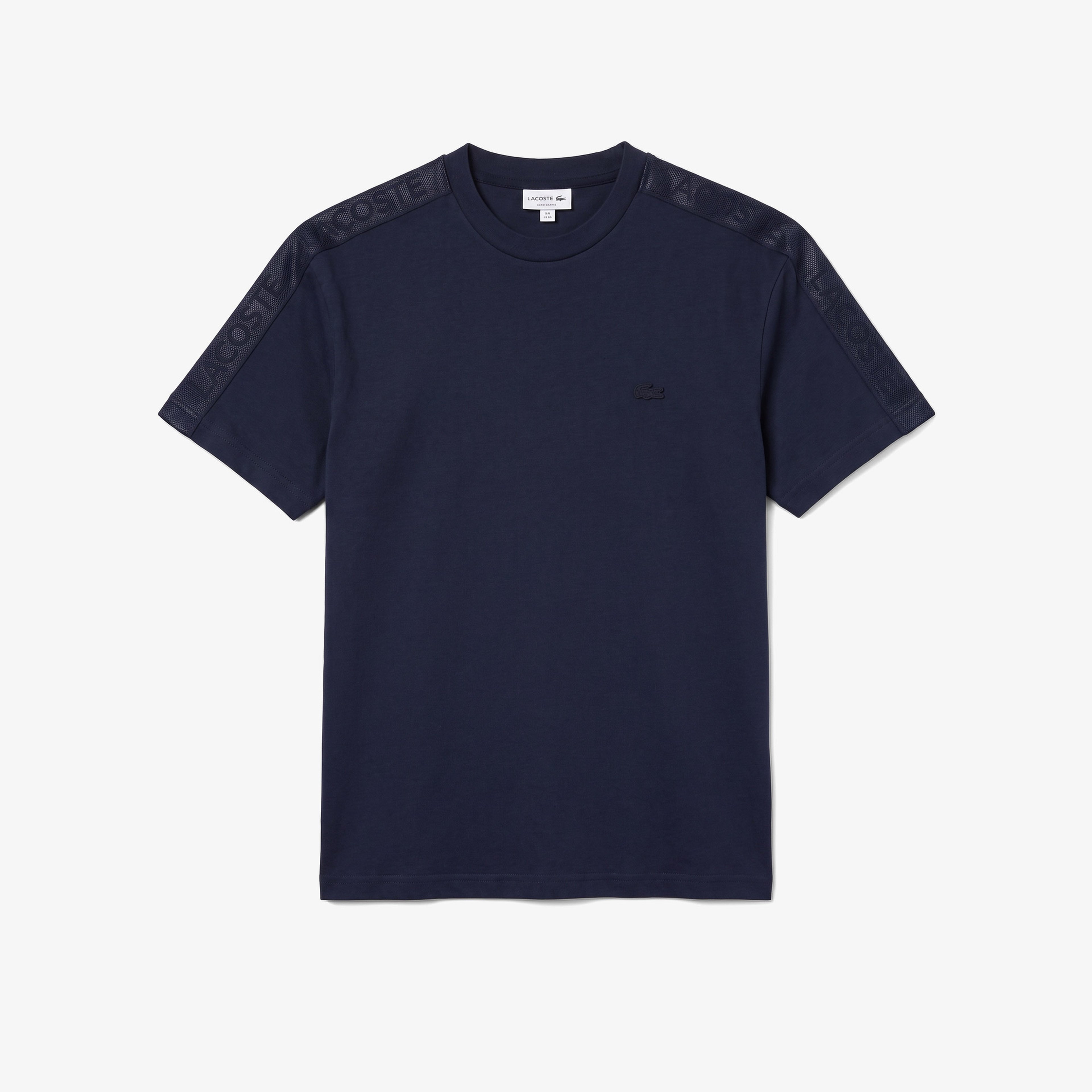 Erkek Relaxed Fit Bisiklet Yaka Lacivert T-Shirt