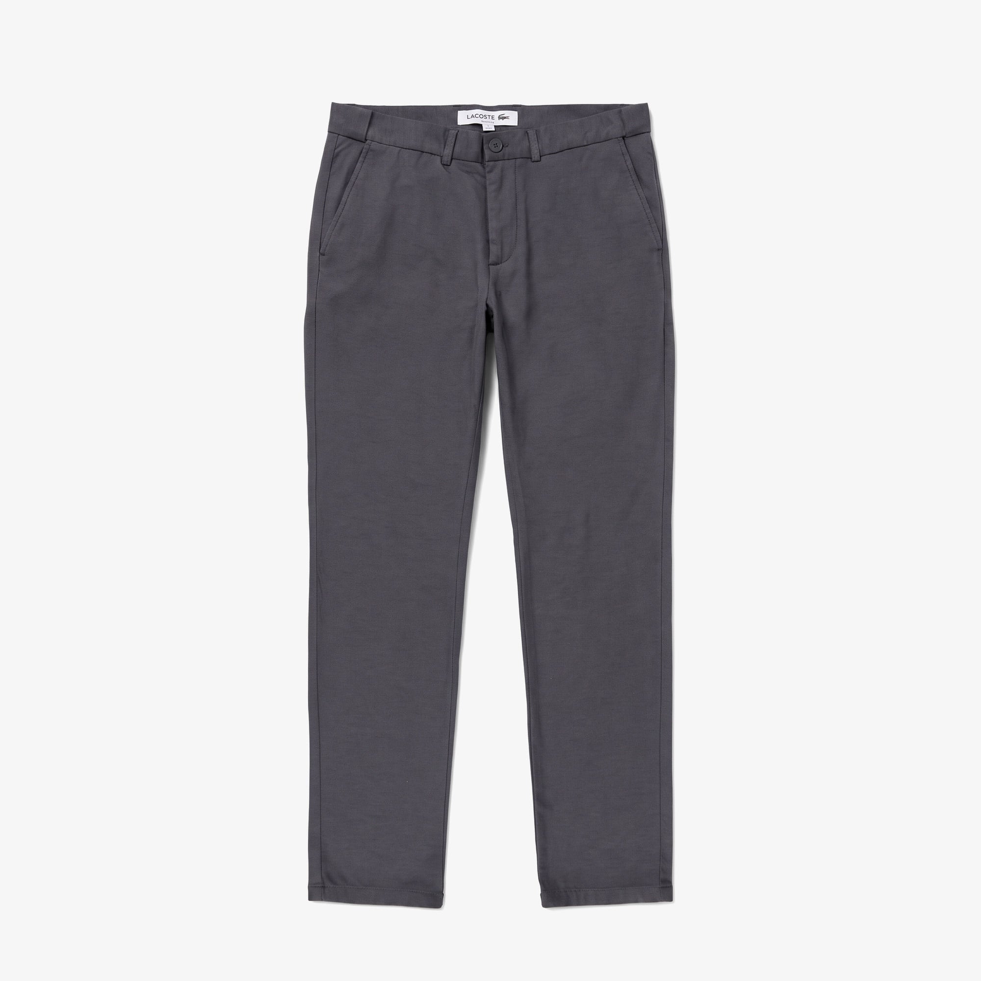Erkek Slim Fit Gri Chino Pantolon