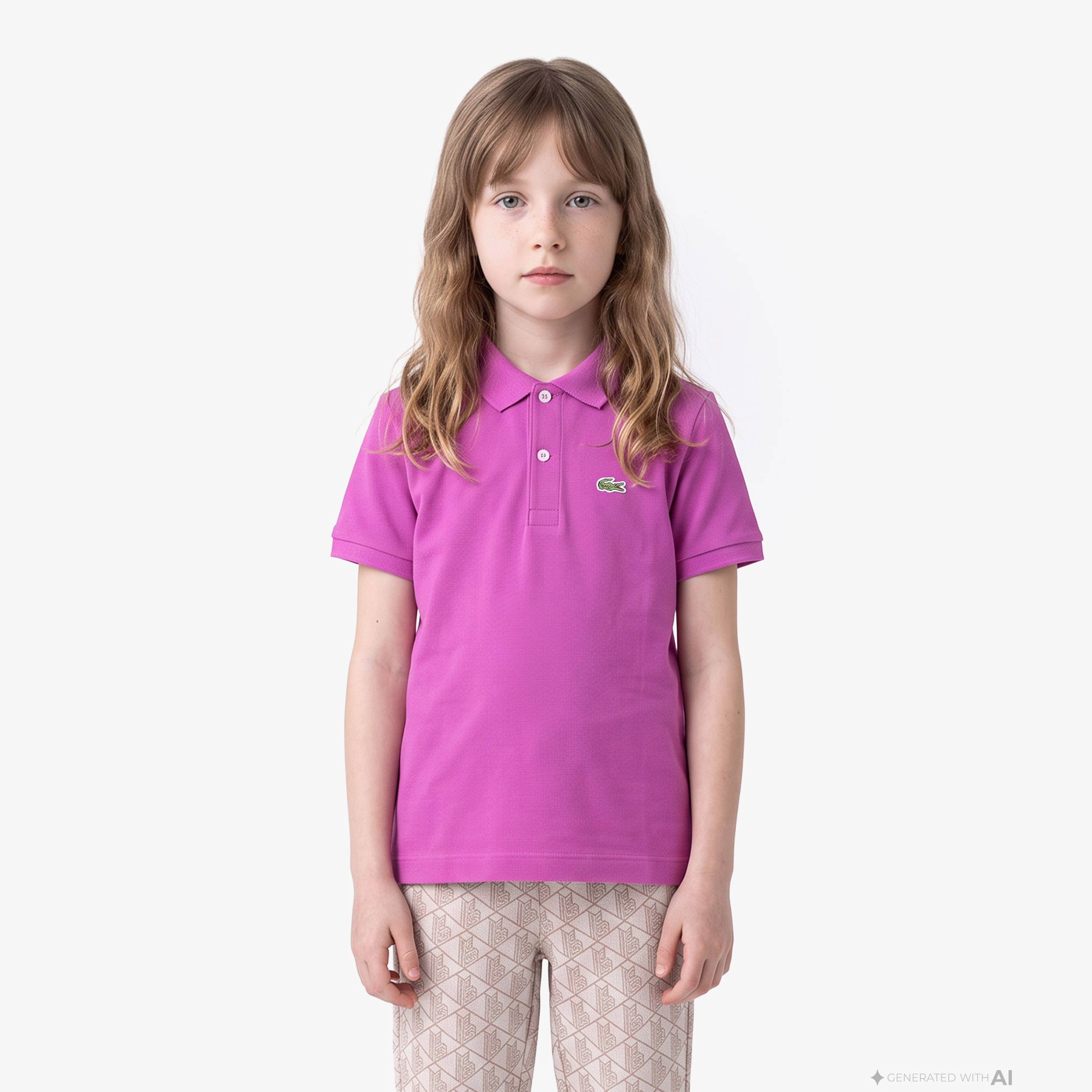 Çocuk Pembe Polo Çocuk Pembe Polo