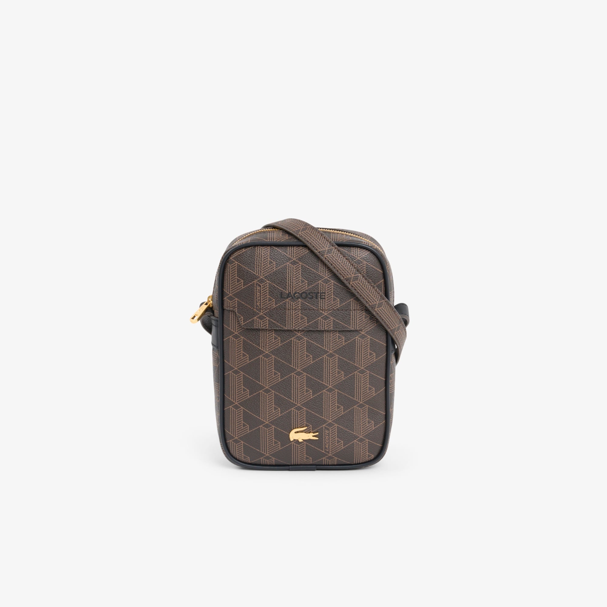 The Blend Unisex Monogram Kahverengi Postacı Çantası