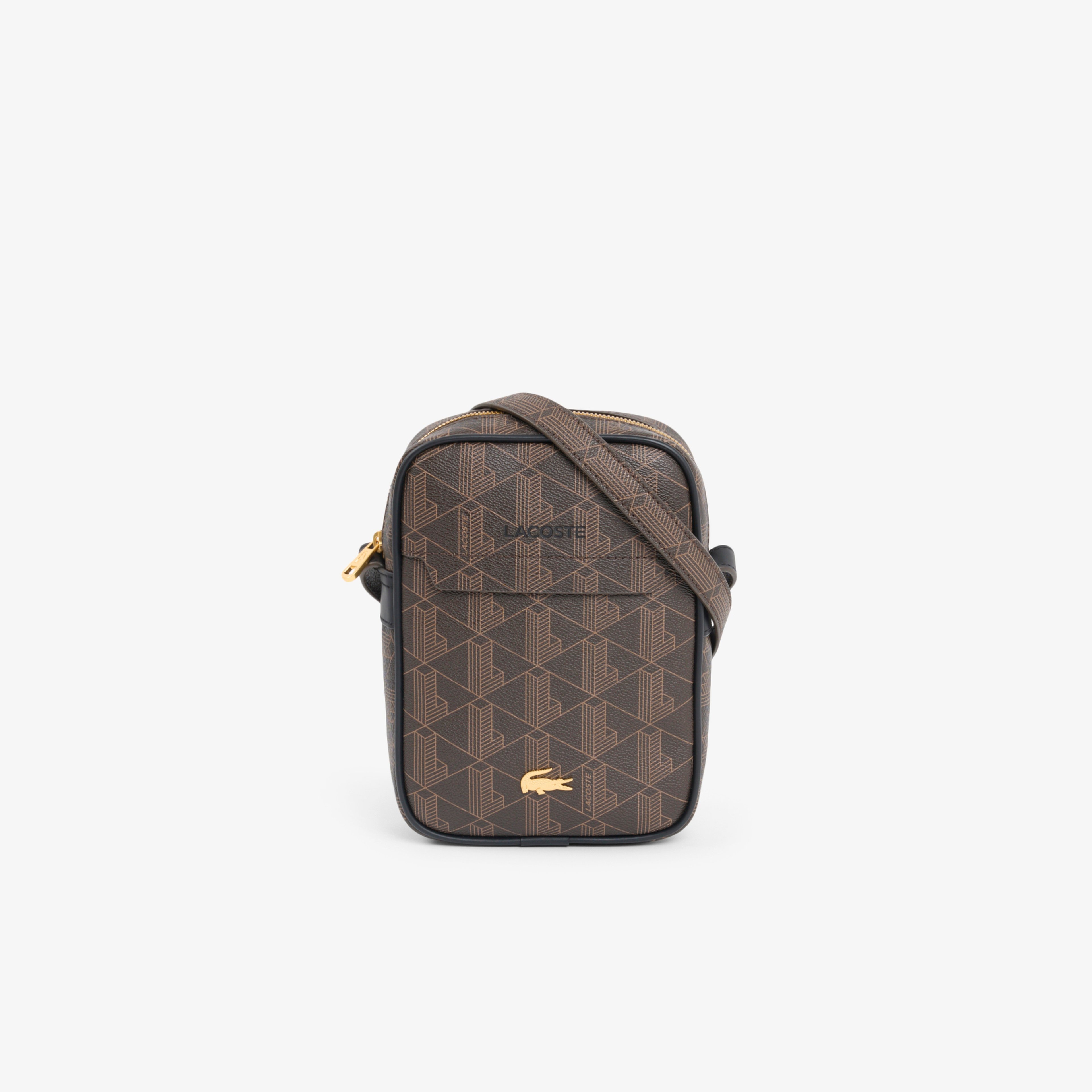 The Blend Unisex Monogram Kahverengi Postacı Çantası