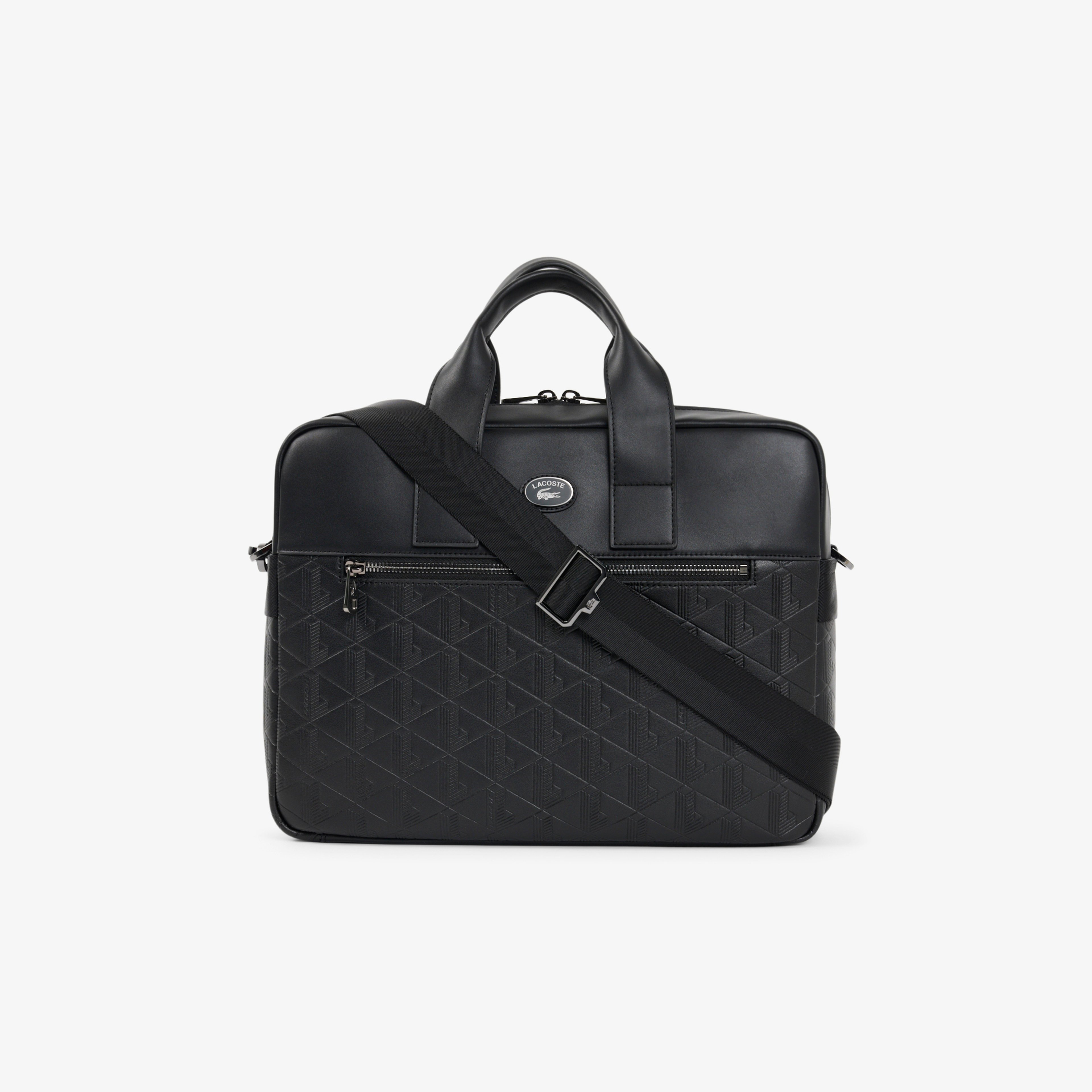Erkek Monogram Siyah Laptop Çantası Erkek Monogram Siyah Laptop Çantası