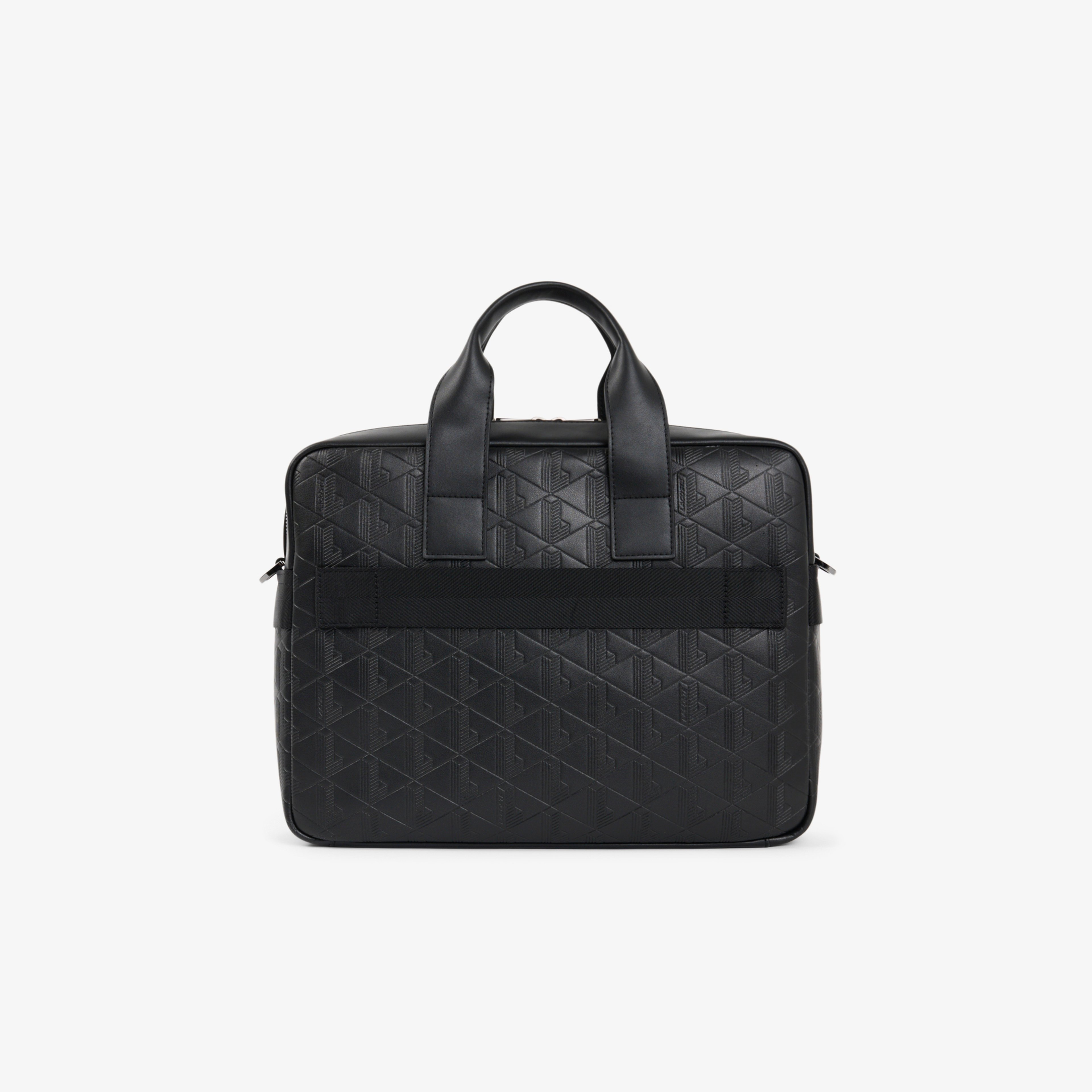 Erkek Monogram Siyah Laptop Çantası Erkek Monogram Siyah Laptop Çantası