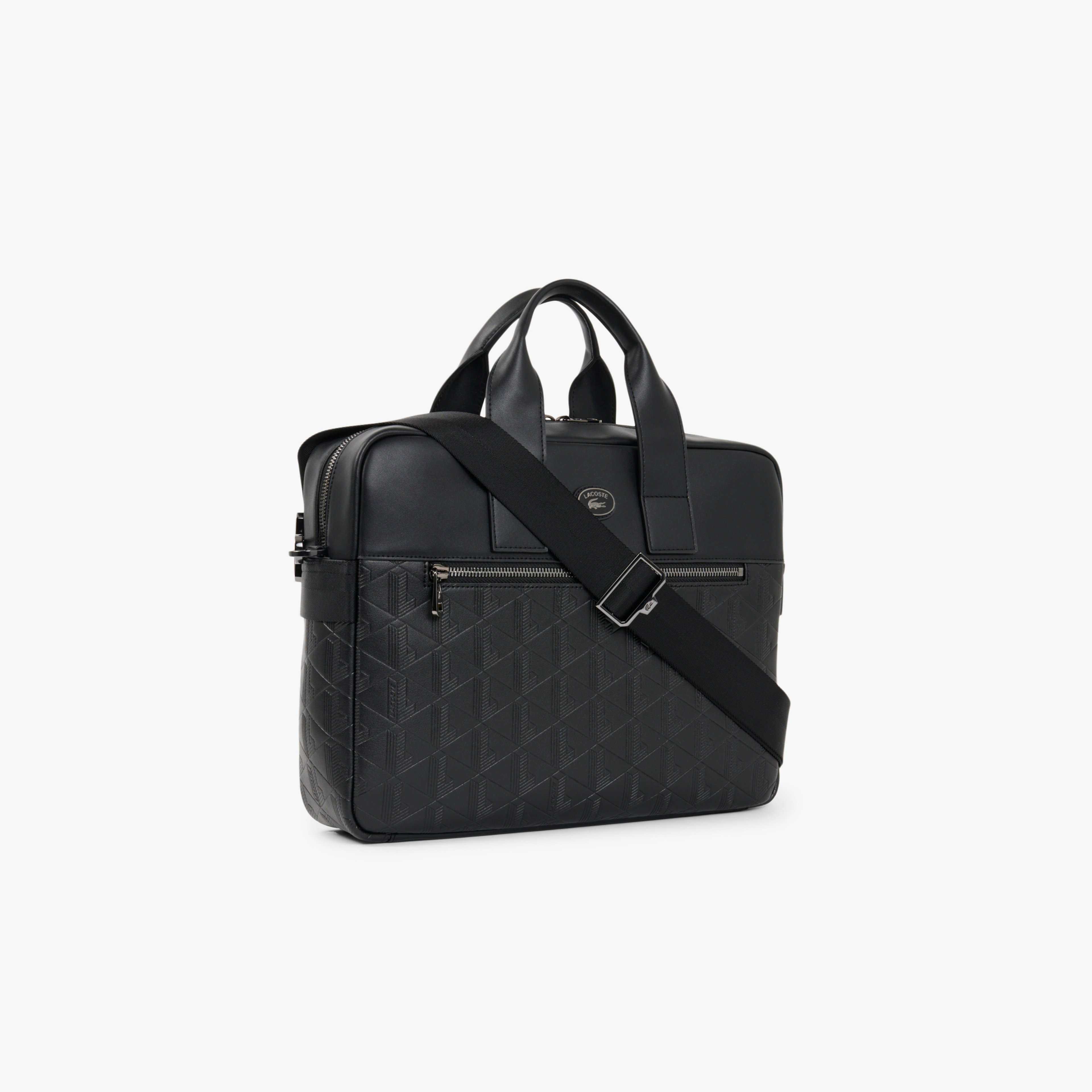 Erkek Monogram Siyah Laptop Çantası Erkek Monogram Siyah Laptop Çantası