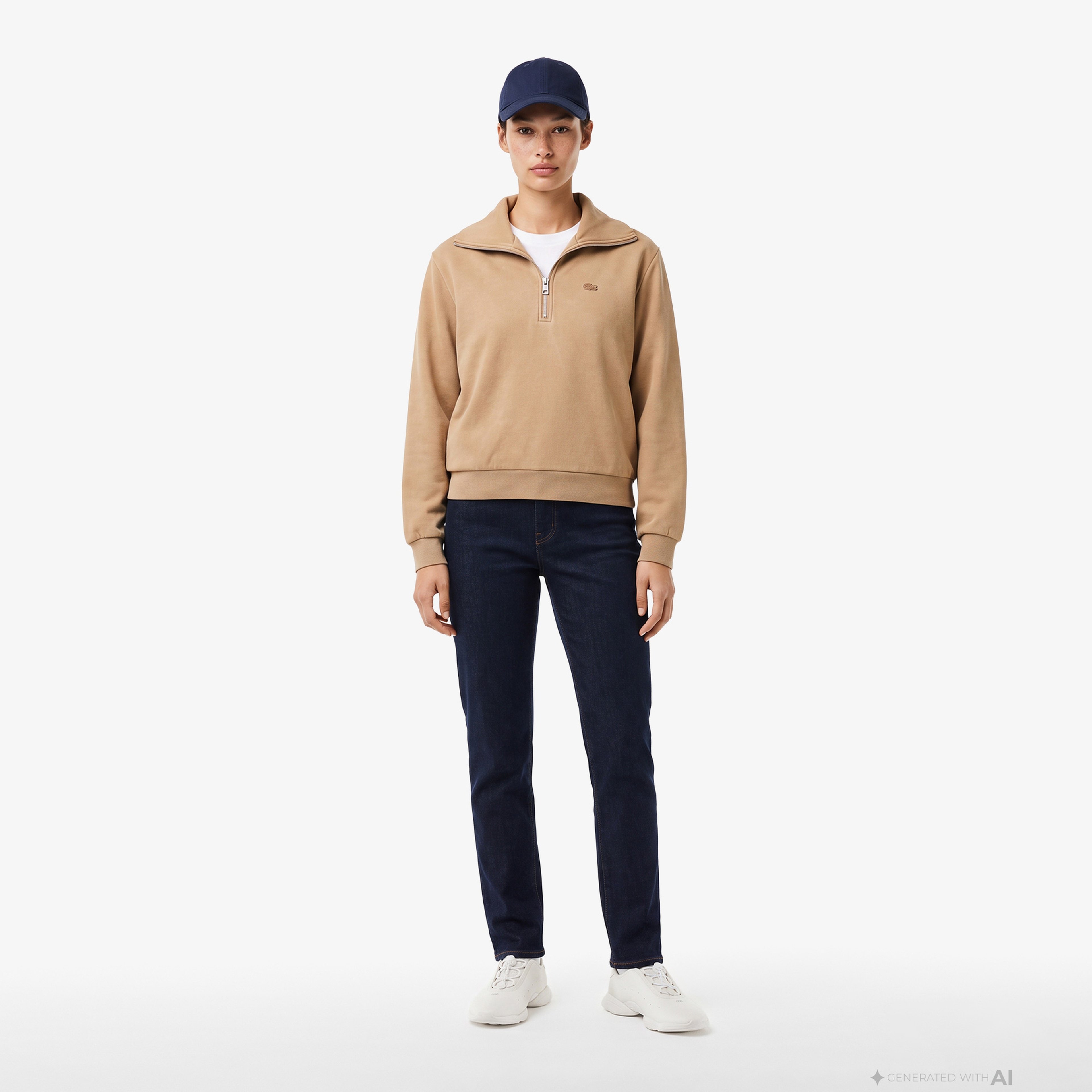 Kadın Slim Fit Lacivert Jean Pantolon Kadın Slim Fit Lacivert Jean Pantolon
