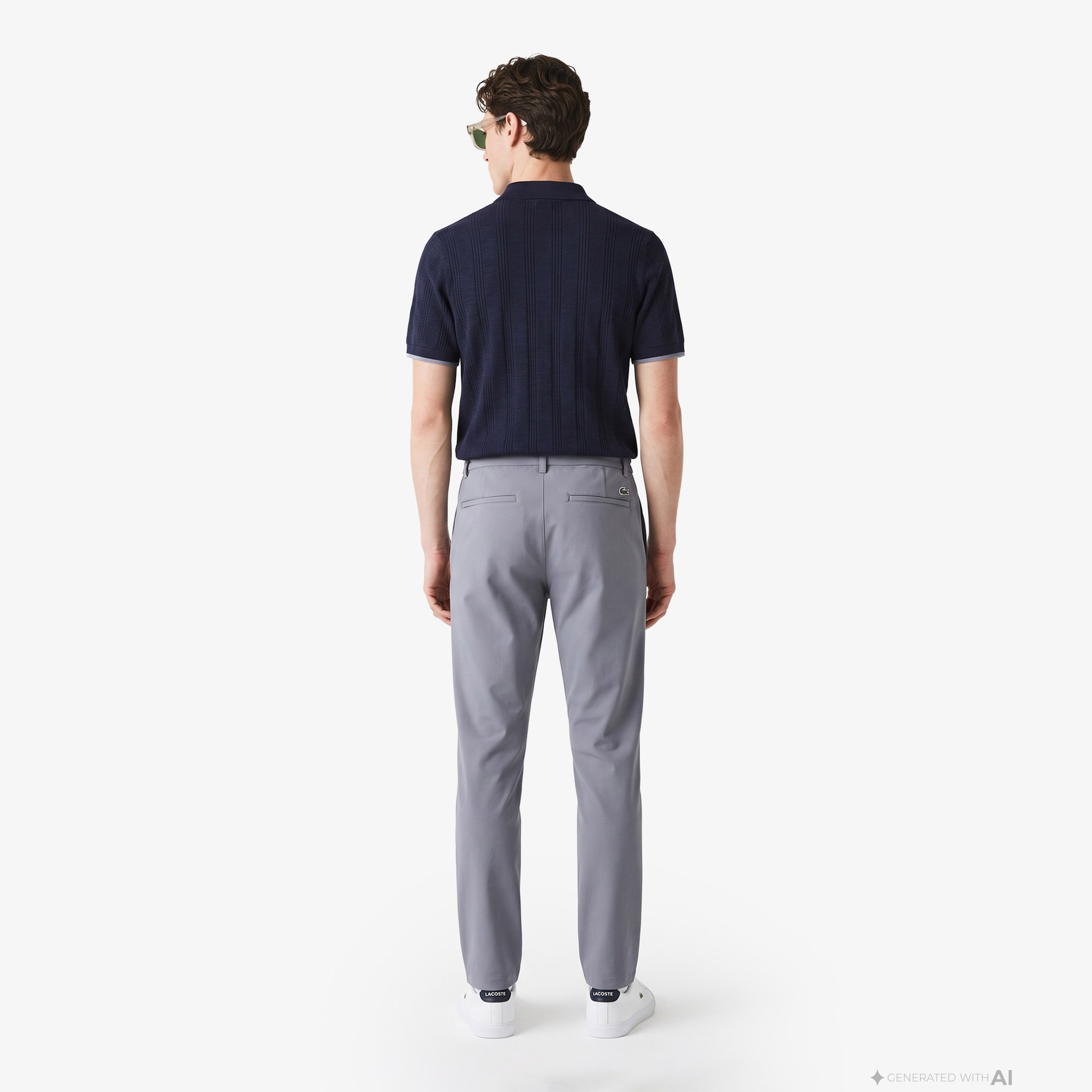 Erkek Slim Fit Gri Pantolon