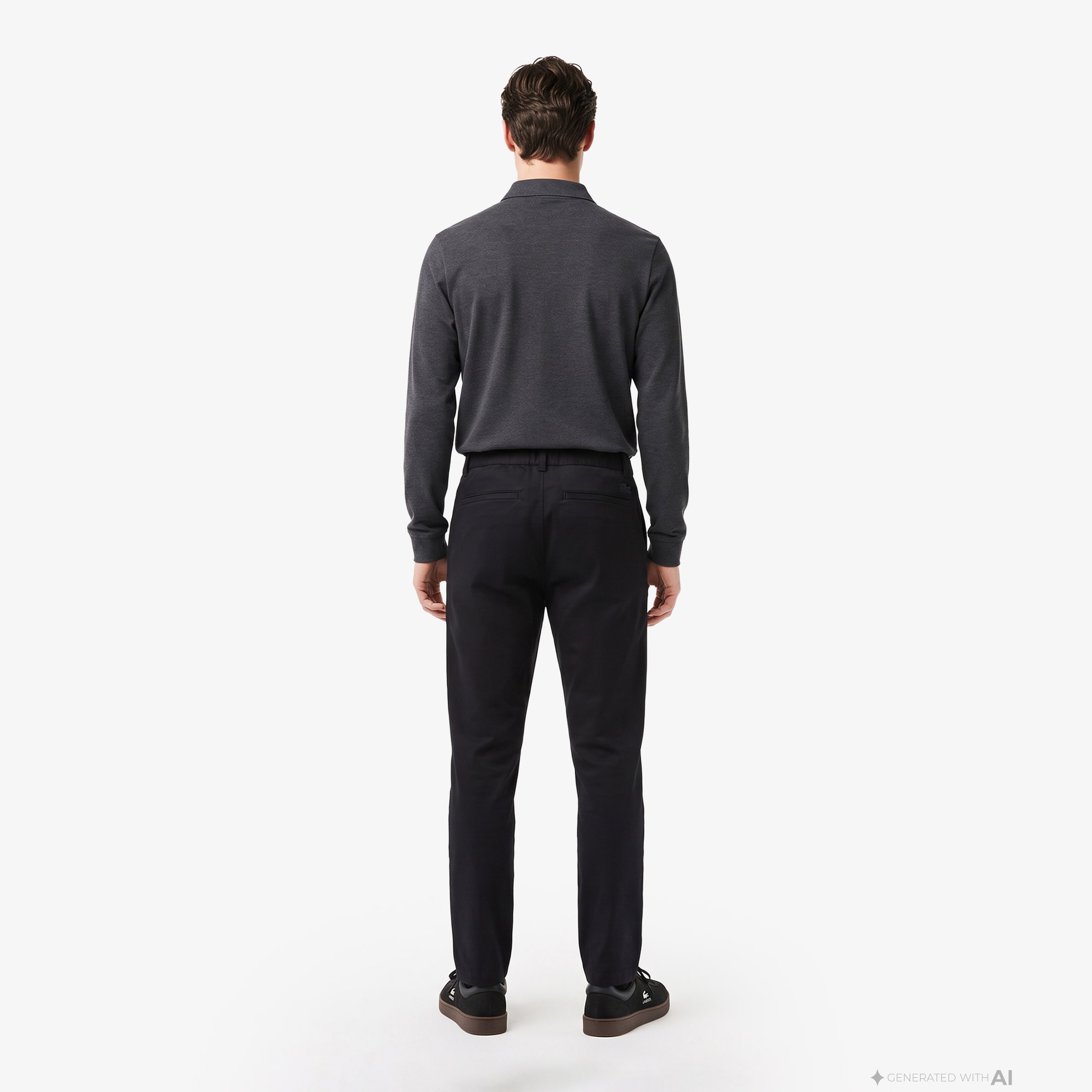 Erkek Slim Fit Siyah Chino Pantolon Erkek Slim Fit Siyah Chino Pantolon