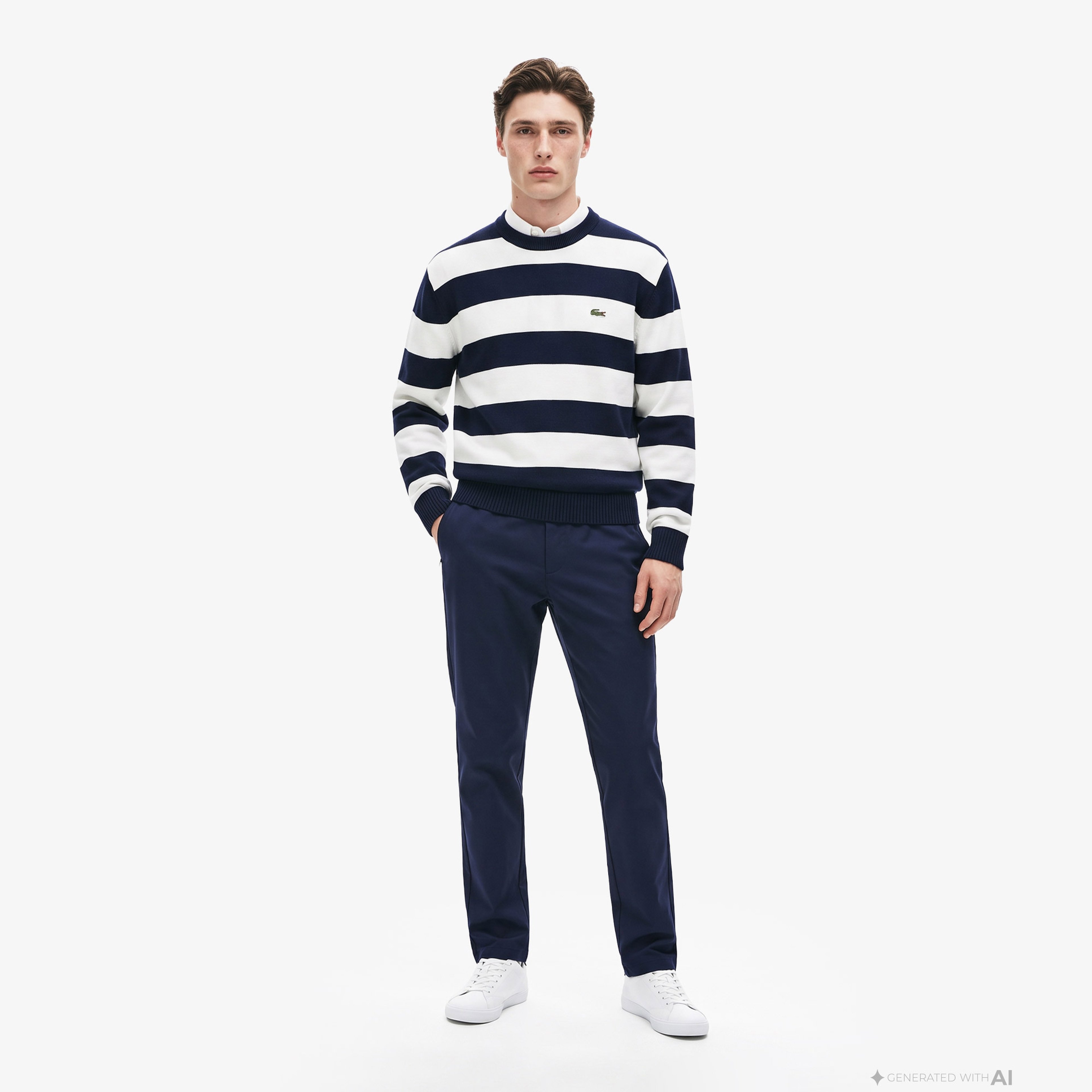 Erkek Slim Fit Lacivert Chino Pantolon Erkek Slim Fit Lacivert Chino Pantolon