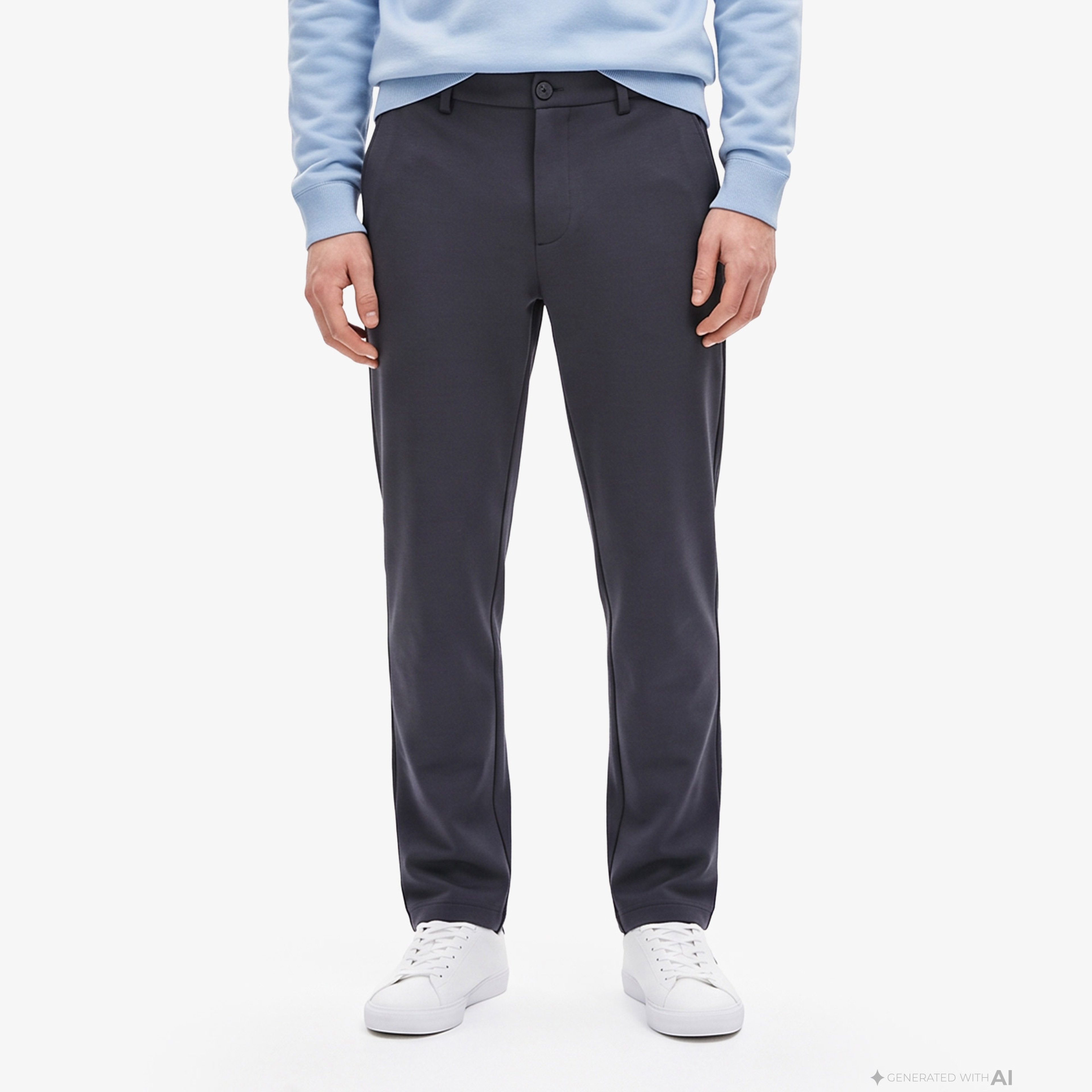 Erkek Regular Fit Gri Chino Pantolon Erkek Regular Fit Gri Chino Pantolon