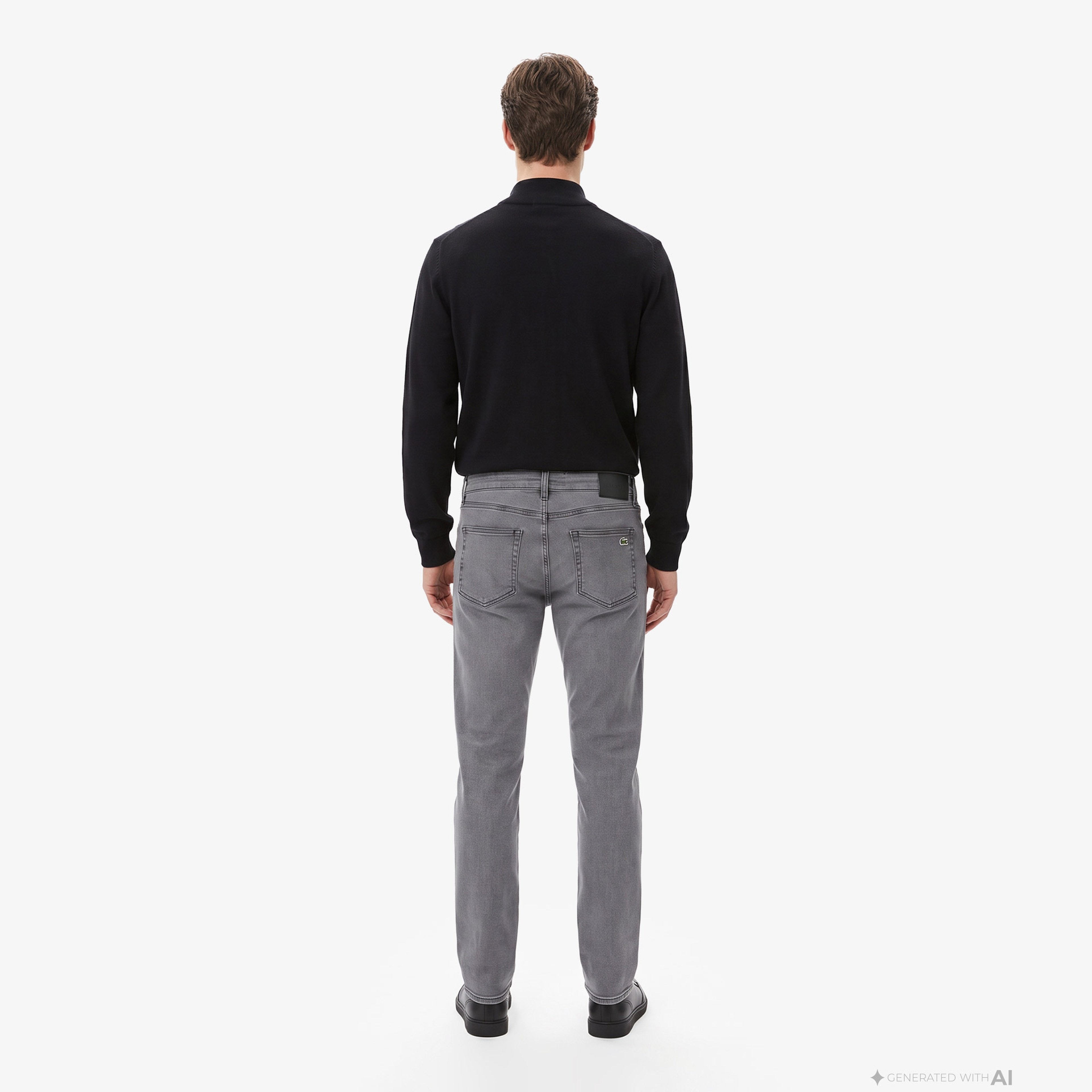 Erkek Slim Fit Gri Jean Pantolon Erkek Slim Fit Gri Jean Pantolon