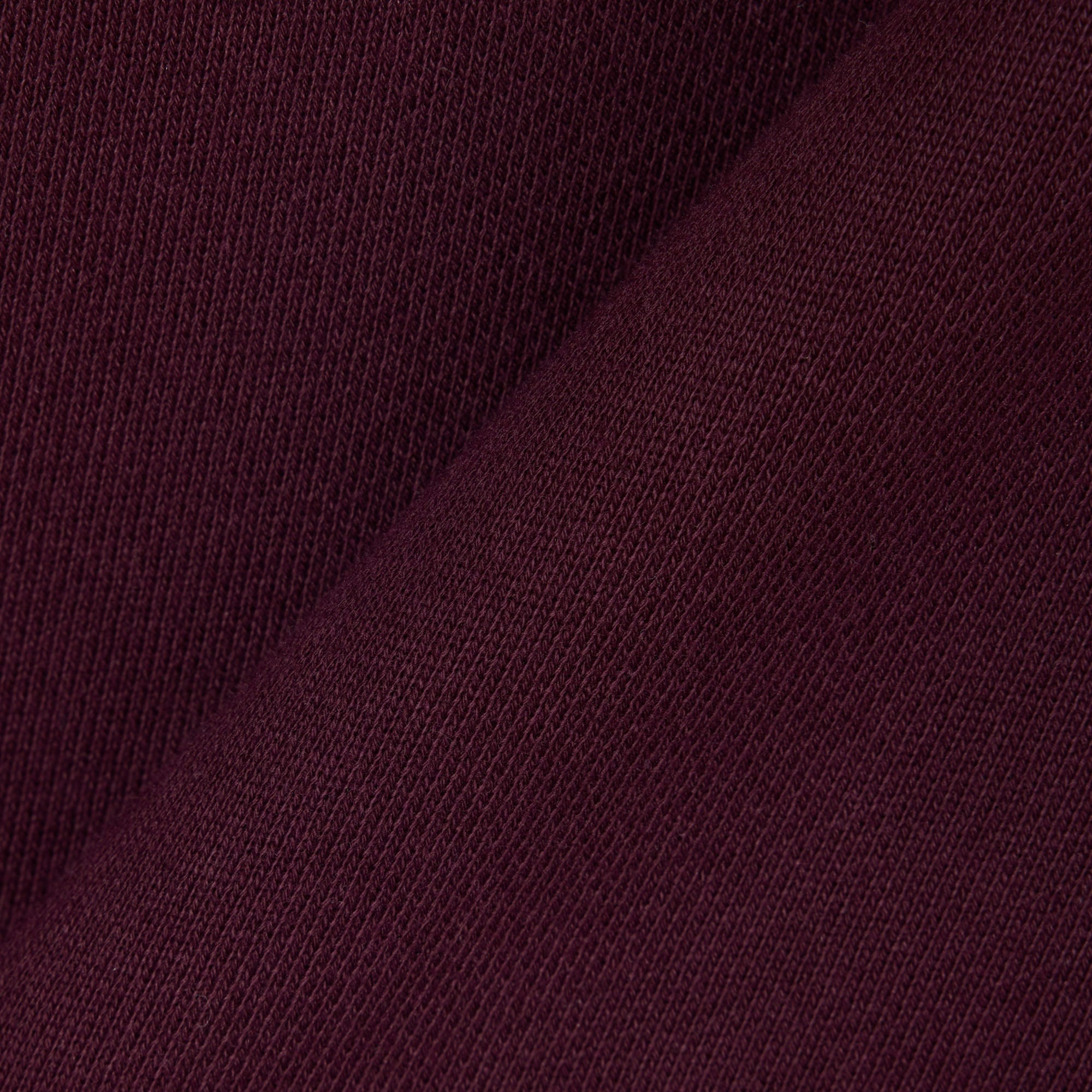 Erkek Classic Fit Kapüşonlu Baskılı Bordo Sweatshirt