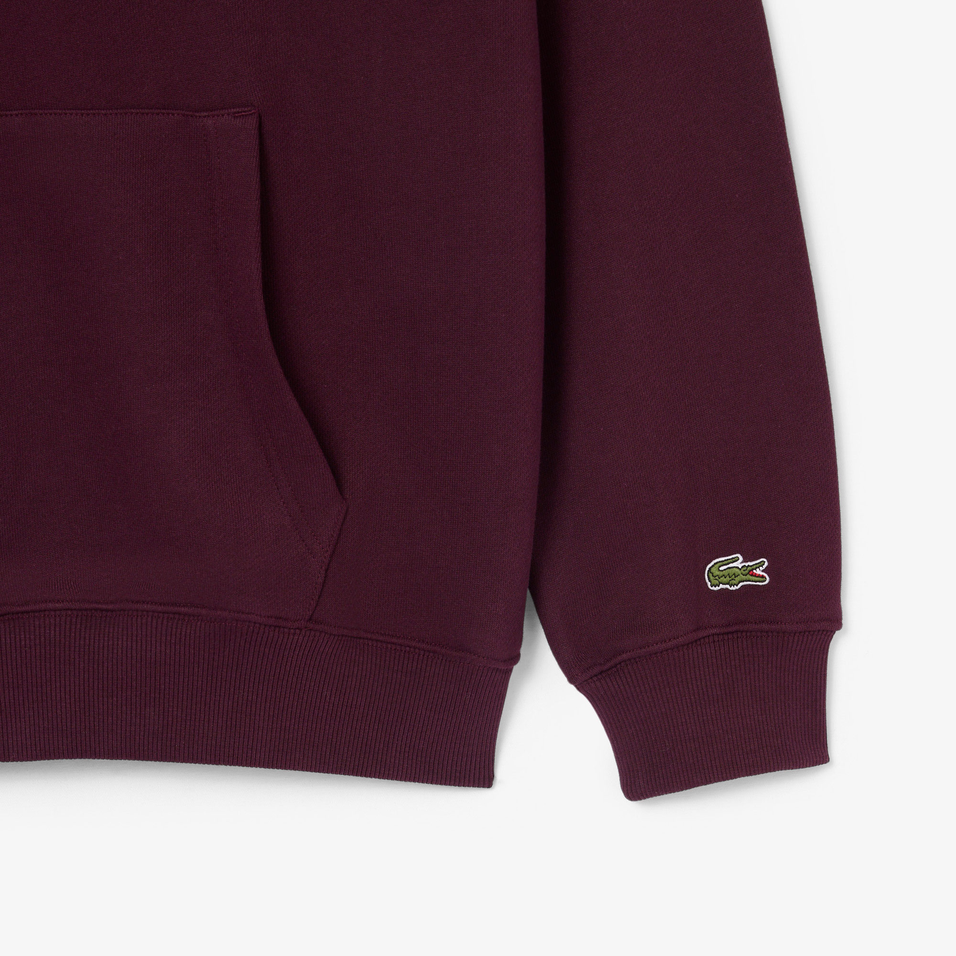 Erkek Classic Fit Kapüşonlu Baskılı Bordo Sweatshirt Erkek Classic Fit Kapüşonlu Baskılı Bordo Sweatshirt