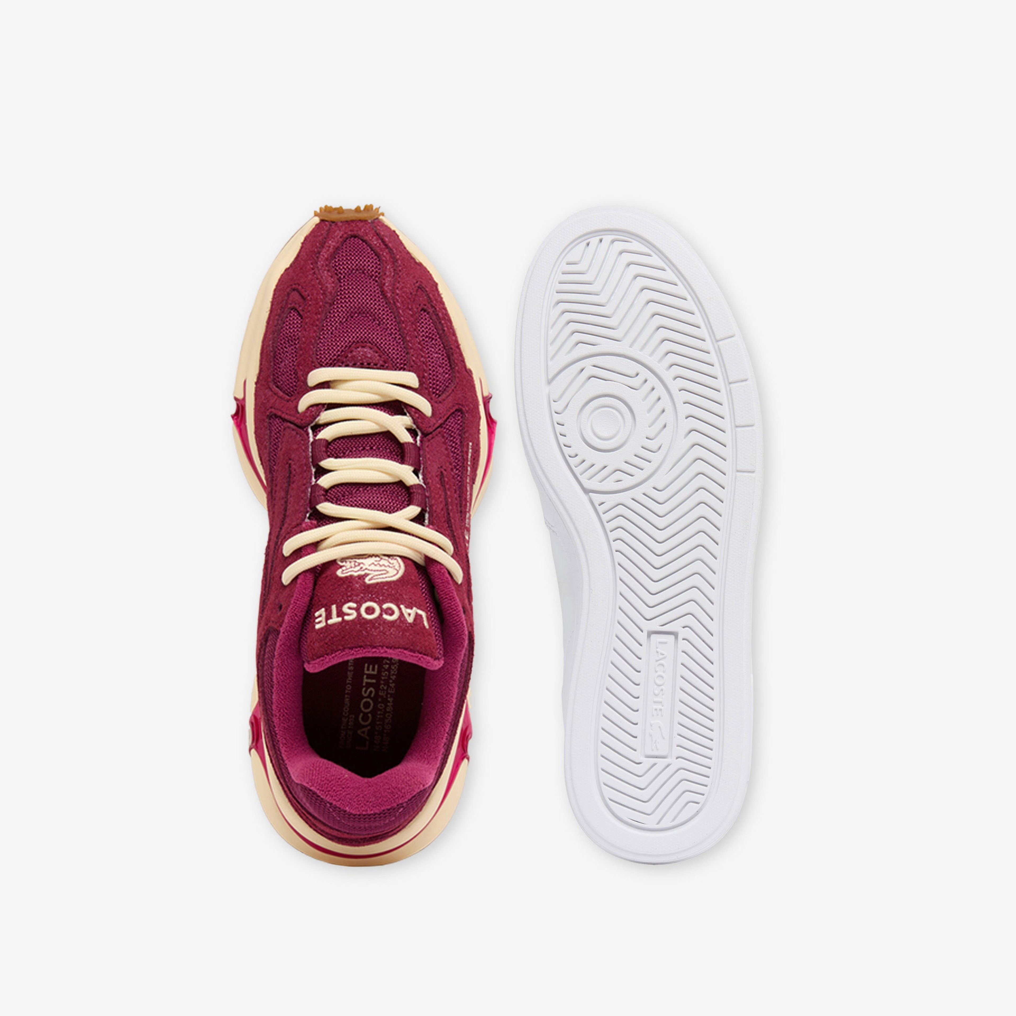 L003 2K24 Kadın Bordo Sneaker L003 2K24 Kadın Bordo Sneaker