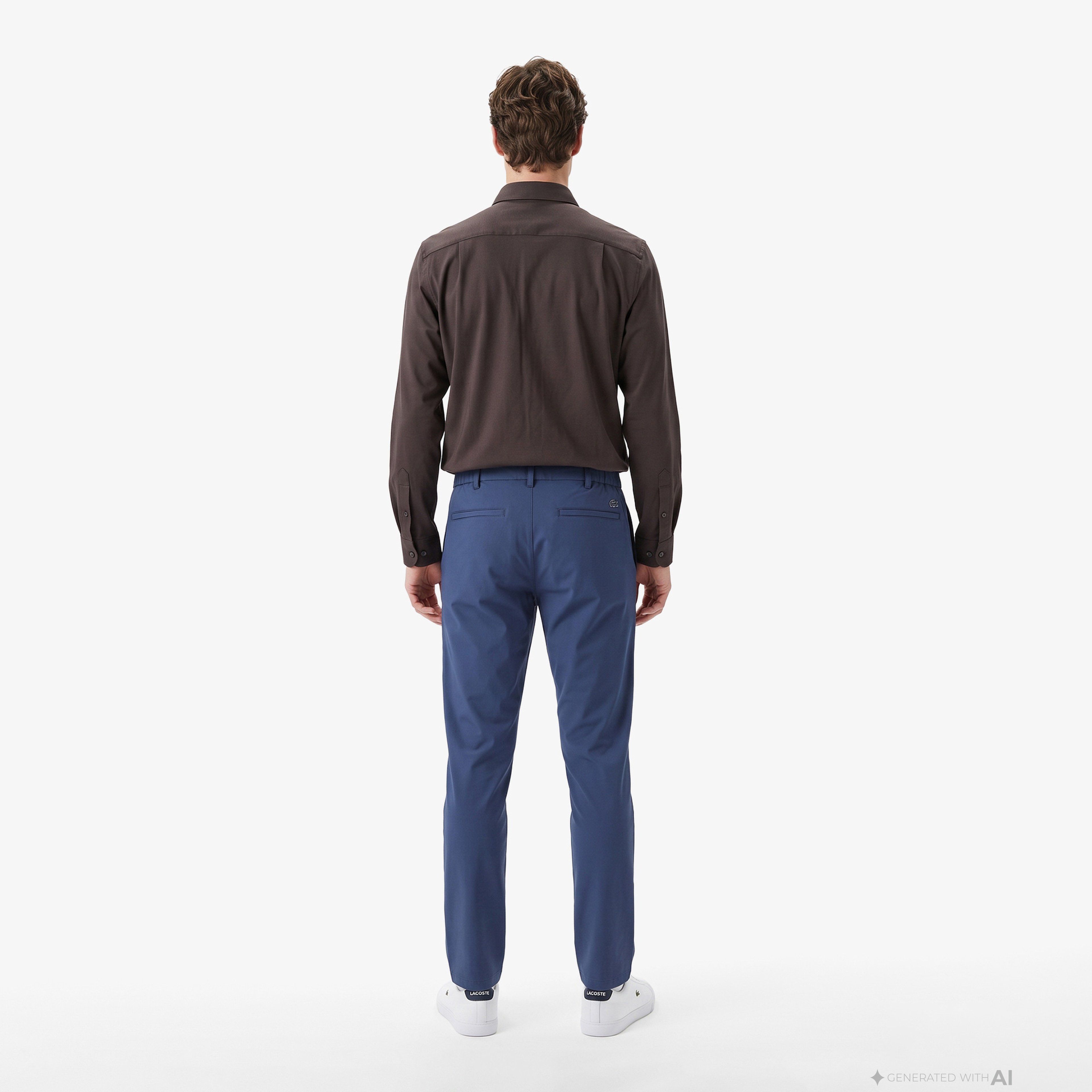 Erkek Tapered Fit Lacivert Chino Pantolon Erkek Tapered Fit Lacivert Chino Pantolon
