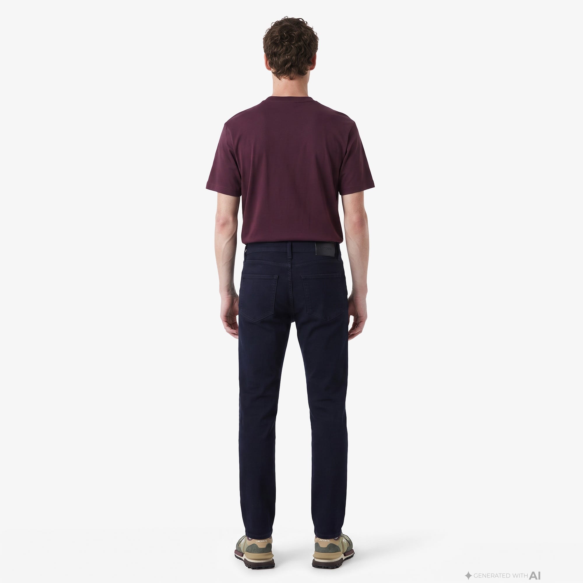 Erkek Slim Fit Lacivert Jean Pantolon